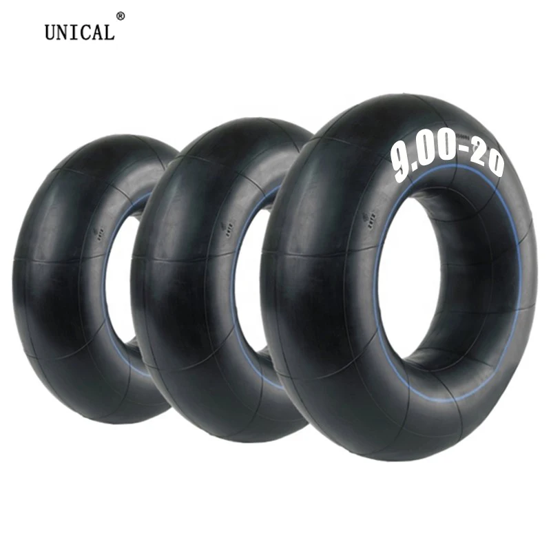 Cheap butyl rubber truck inner tubes 900R20 tractor tyre tube for sale