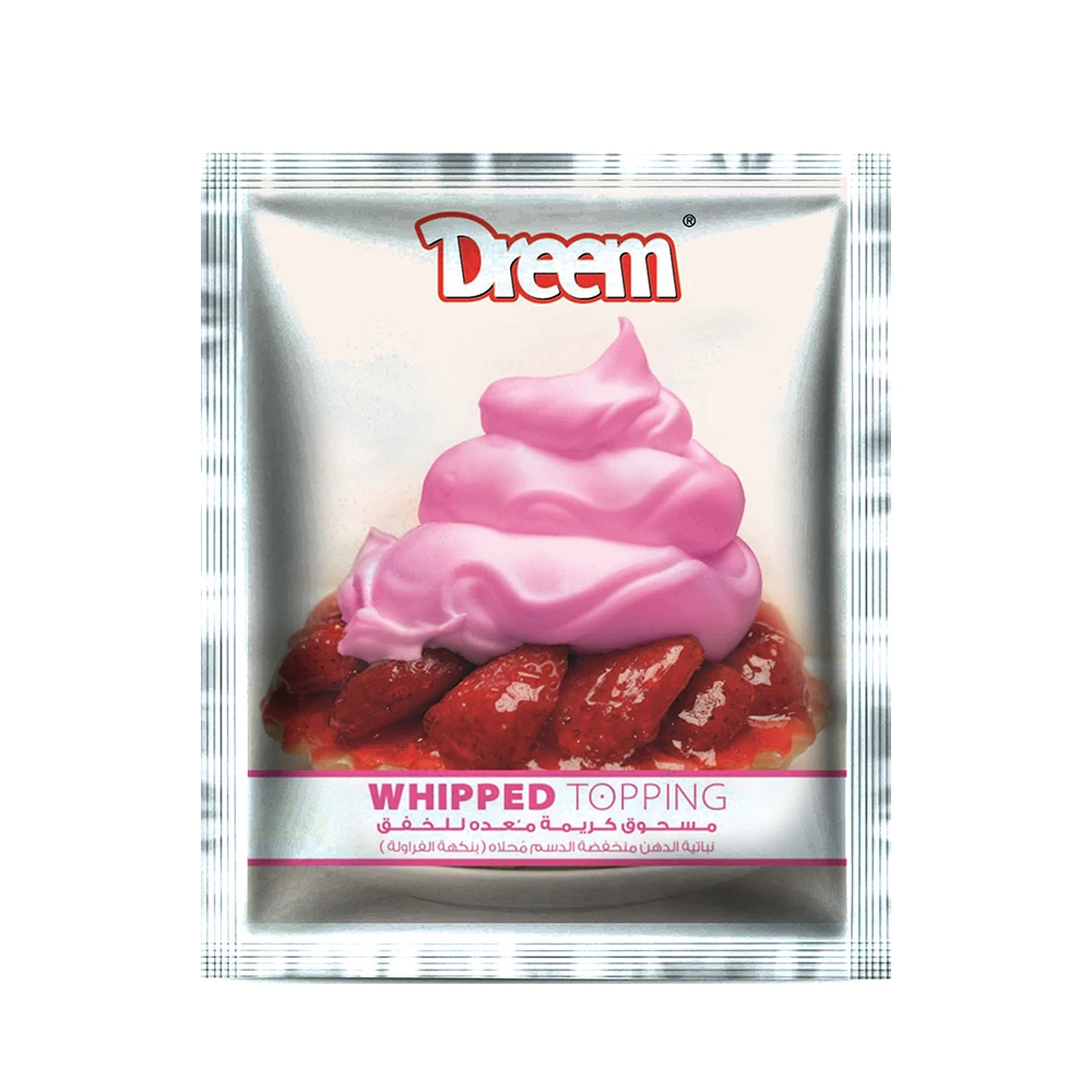 High Quality Food Soft Cream Powder Hala Food Grade Snack Smooth Whipped Cream Powder Dessert On Selling