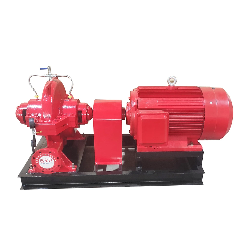 Split Case pumps can be customized in a variety of materials