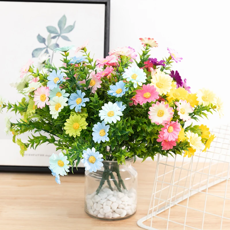 Artificial flowers Little Daisy Home decoration flowers  New Product is the best seller Artificial floral bouquets