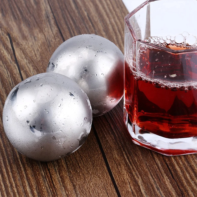 Steel Metal Whiskey Stone Whiskey Ice Ball