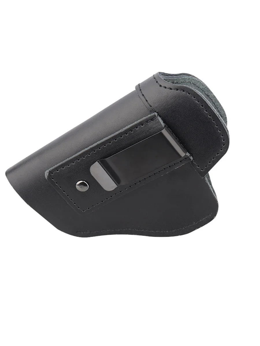 Hot sale outdoor leather case easy to carry hidden leather personal protection hidden leather holster