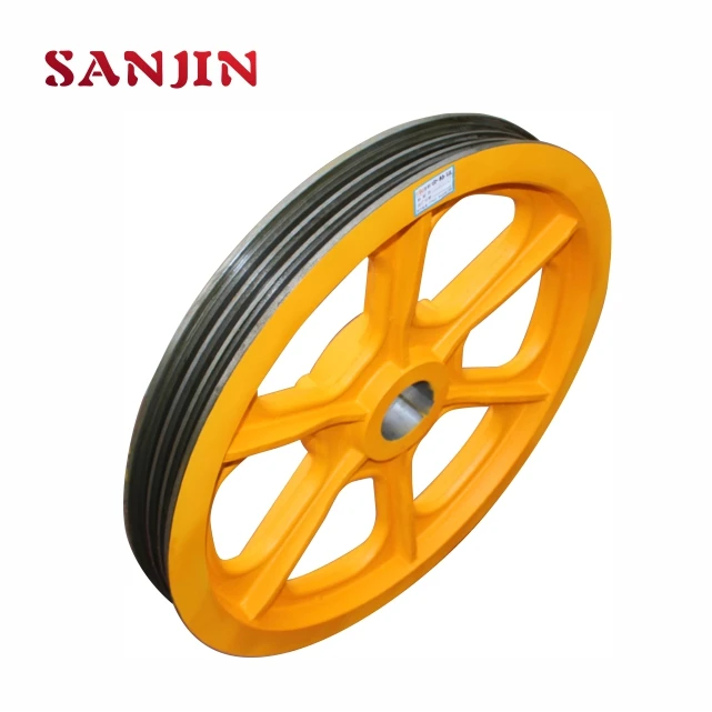 Elevator parts Elevator traction wheel sheave 595*3*13 720*3*13