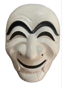 Hot selling 2002 new product Halloween pvc fashion professor dali money heist korea mask