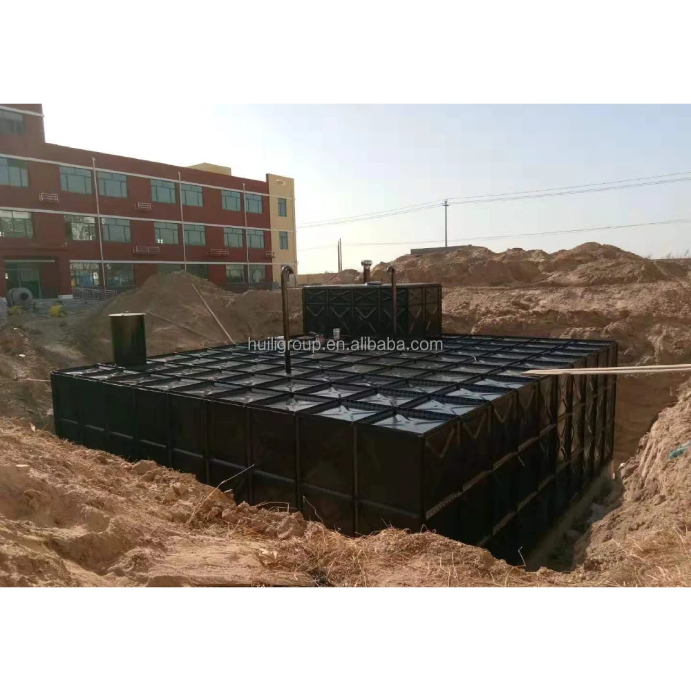 BDF GSC Underground Tank 10000 20000 50000 Liter Litre Gallon Modular Assembled Pressed Steel Water Storage Tank