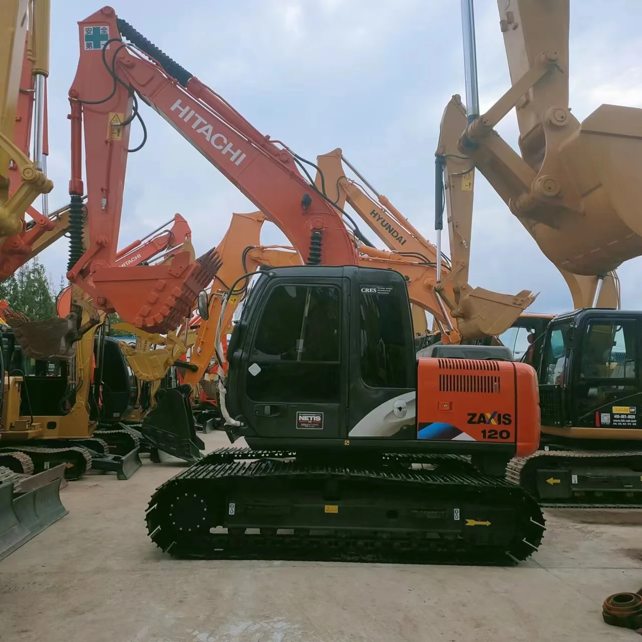 Used Original Japan Hitachi ZX120 ZX120-5A hydraulic crawler high quality used excavator in stock