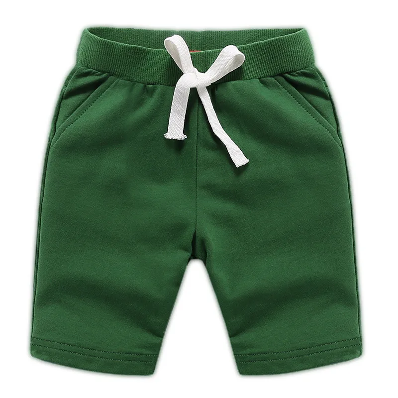 
Sunny Baby Summer Wholesale Customized Cotton Plain Color Boys Cargo Shorts 