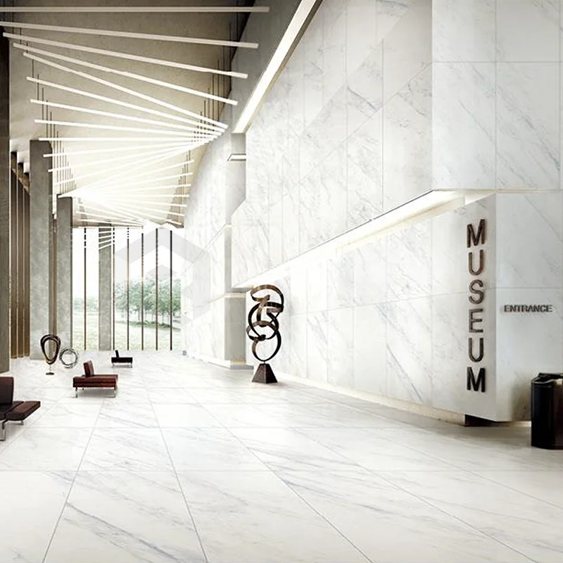 Glossy White Wall Porcelain Tile Looks Like Marble Black Porcelain Outdoor Tile Interior And Exterior Wall Decorative Tiles