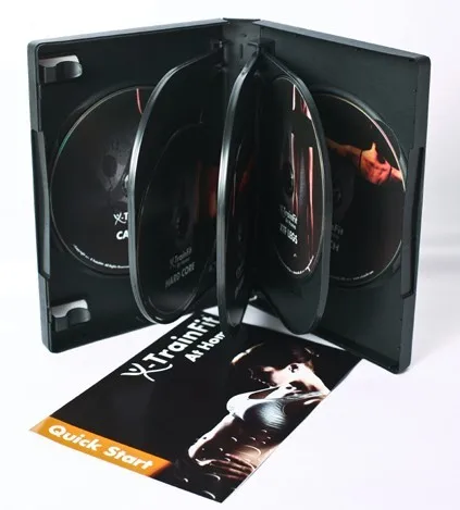 DVD5 DVD9 in 14mm clear Dvd case Package