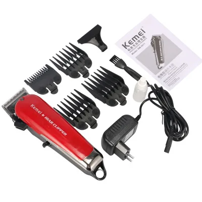 Km-2611 retro oil head electric clipper LED digital display hair salon professional hair clipper lithium battery
