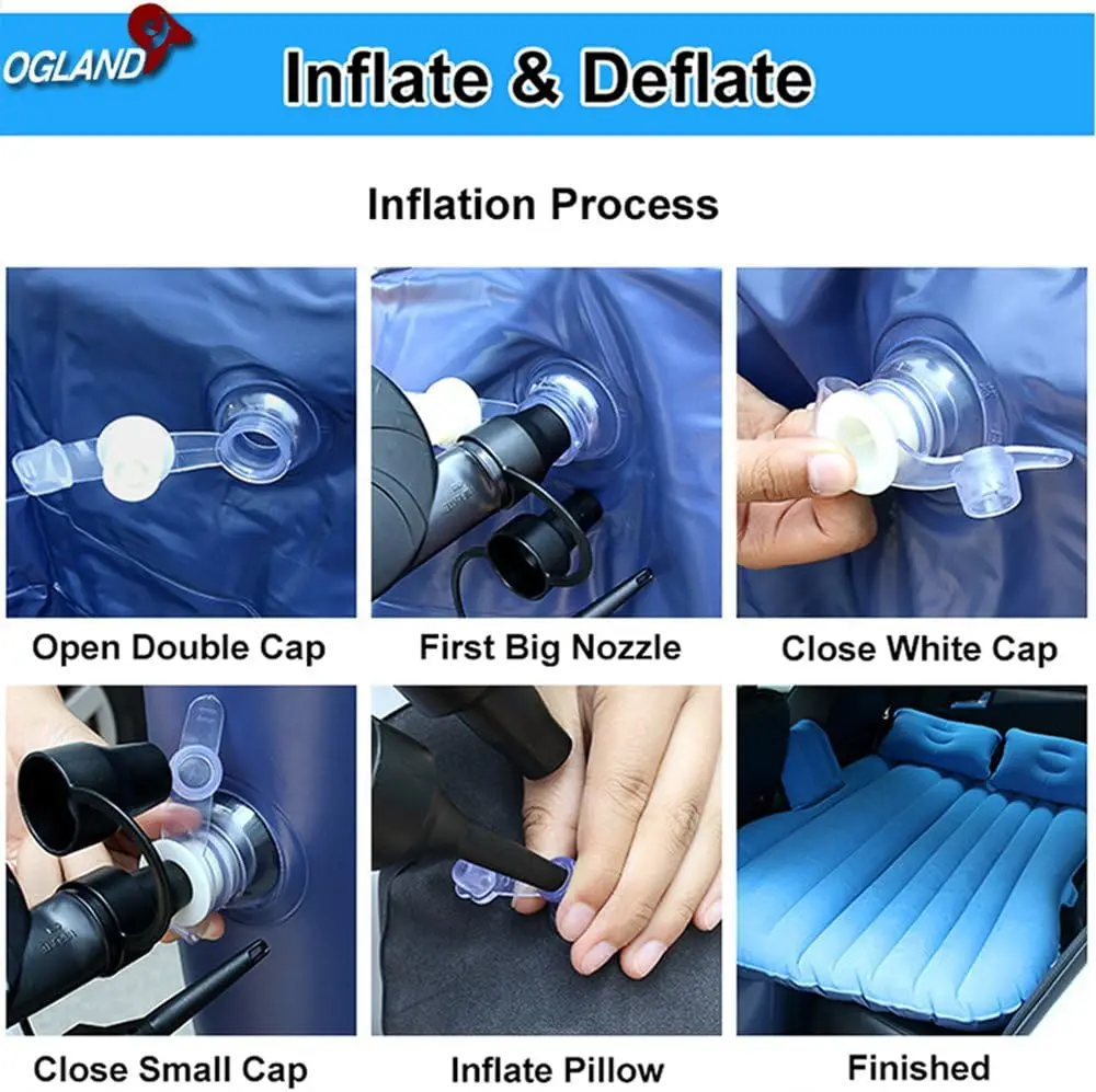 2024 Factory Price Car Mattress High Quality Car Inflatable Bed For Travelling