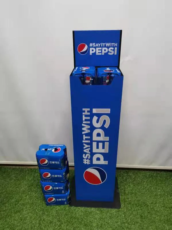500ml Beer Cans Auto Lift Display Stand Drinks Automatic Lifting Display Shelf Beer Automatic Rising-lowering Display Rack