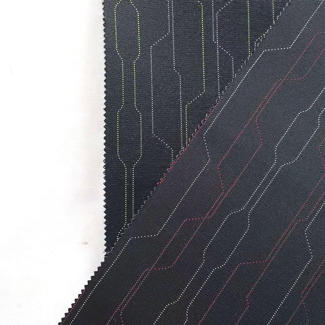Fashion Design Customized Woven Auto Upholstery  Fabric with Foam for Car Seat/ Bus Seat