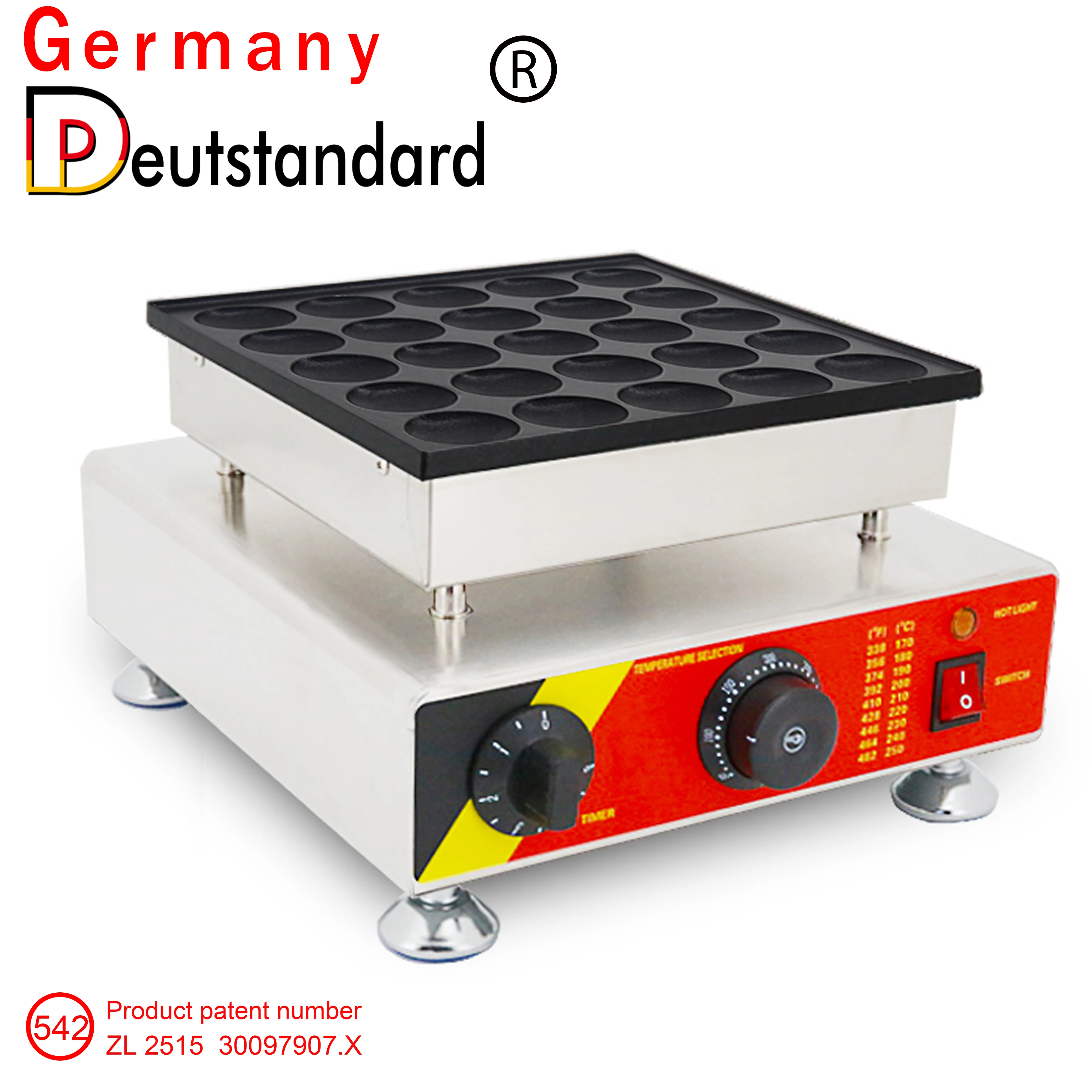 CE Approved 25 pcs commerical machine for making pancakes,mini pancakes waffle machine poffertjes grill