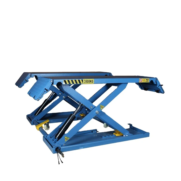 2023Hydraulic scissor type stationary lifter with conveyer table system for CNC panel cutting saw loading and off loading device