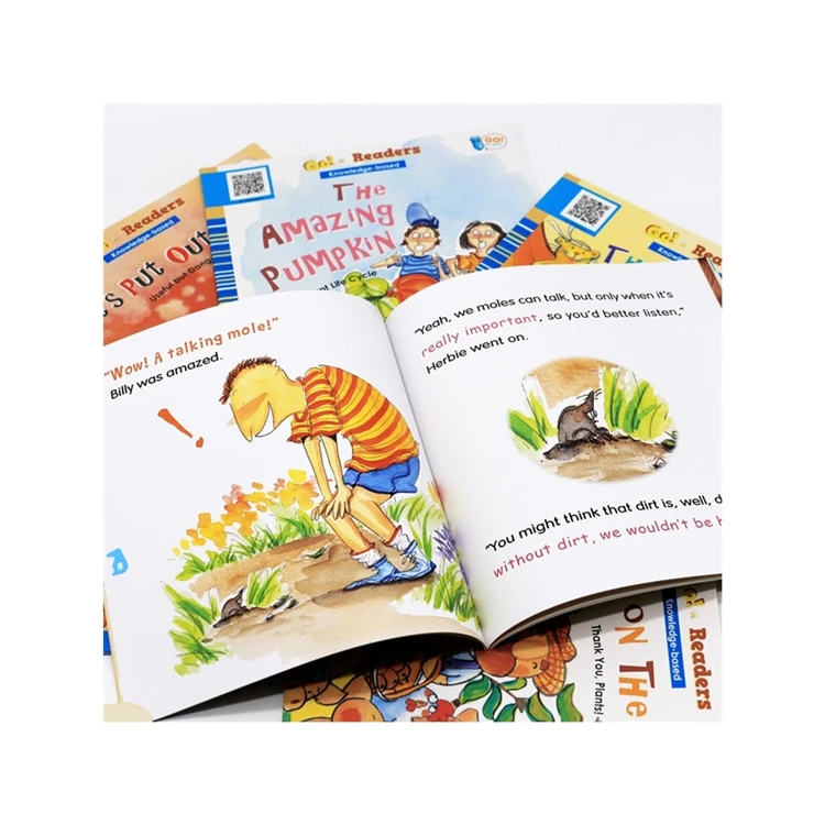 wholesale Electronic learning Pen Point Reading Book printing books for kids