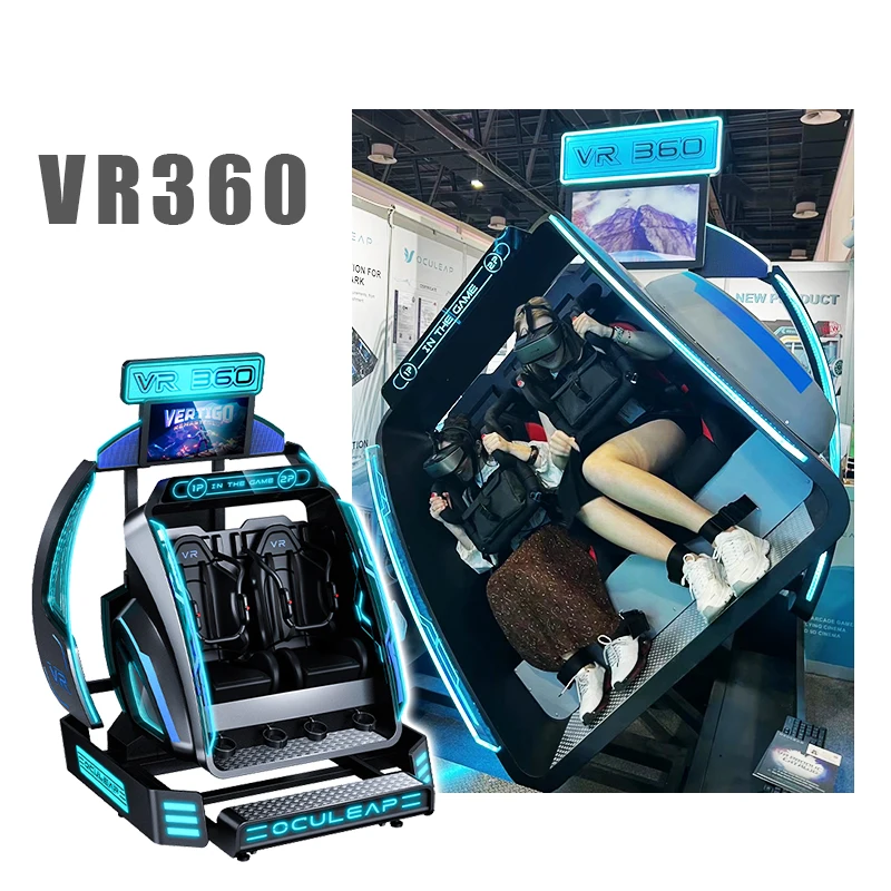 Best selling high profit VR 360 Time Travel Simulator VR 9D Cinema with 2 seats for amusement park