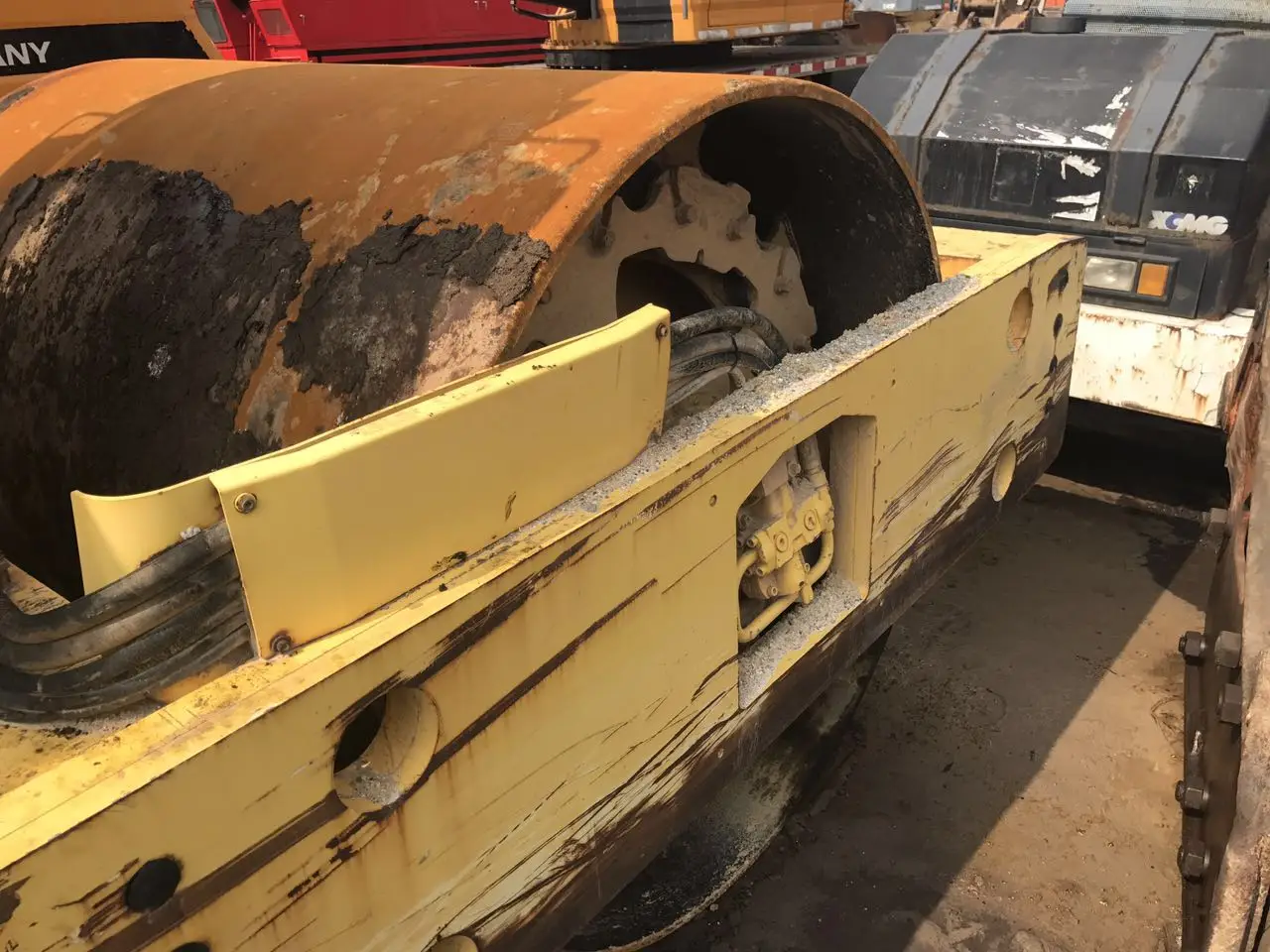 compactor Machinery Used Bomag BW225D-3 Road Roller For Sale Germany Construction