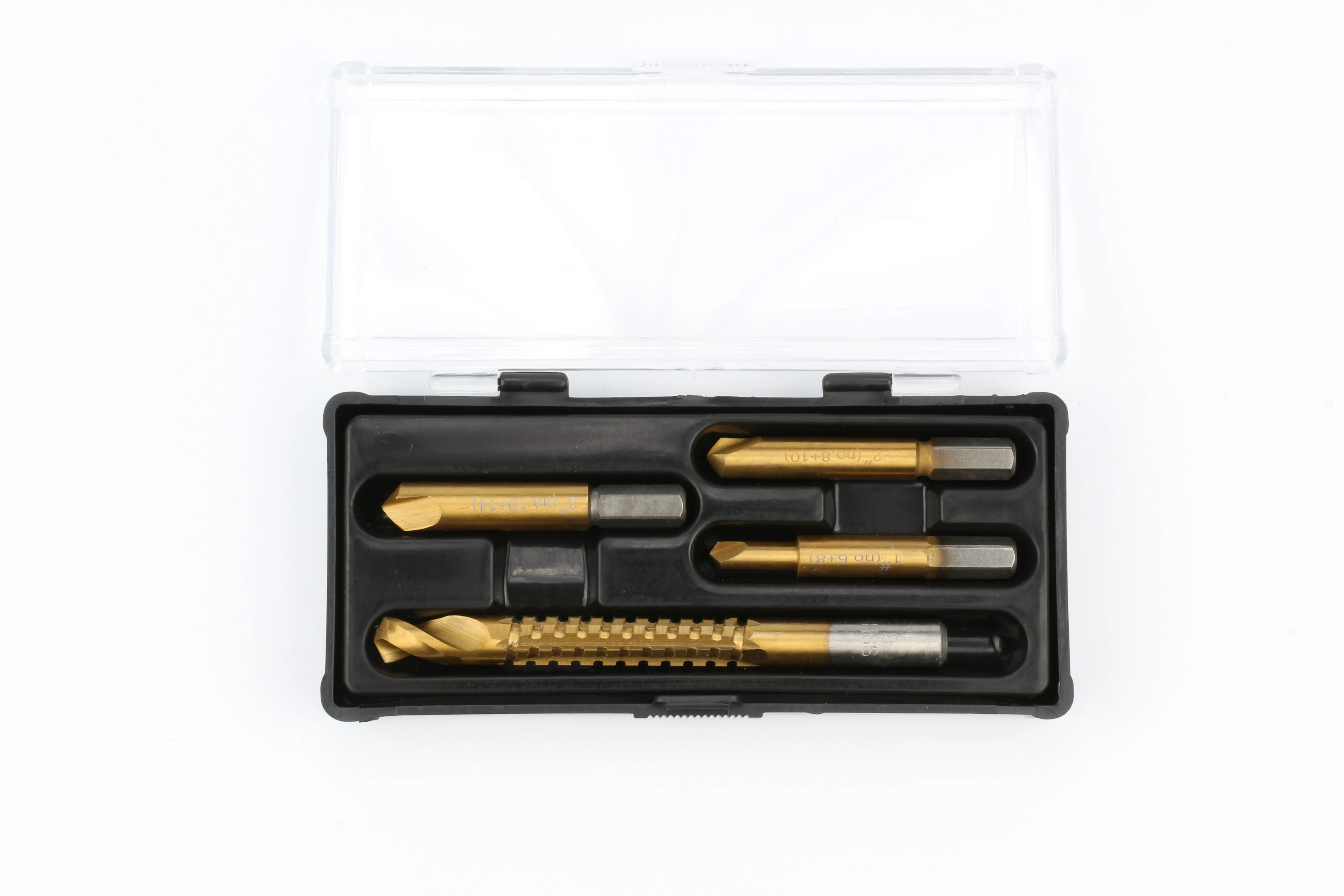 The High Carbon Steel Speeyd Broken Bolt and damaged Screw Extractor and Remover Set with Vertical Bubble Shell Packing