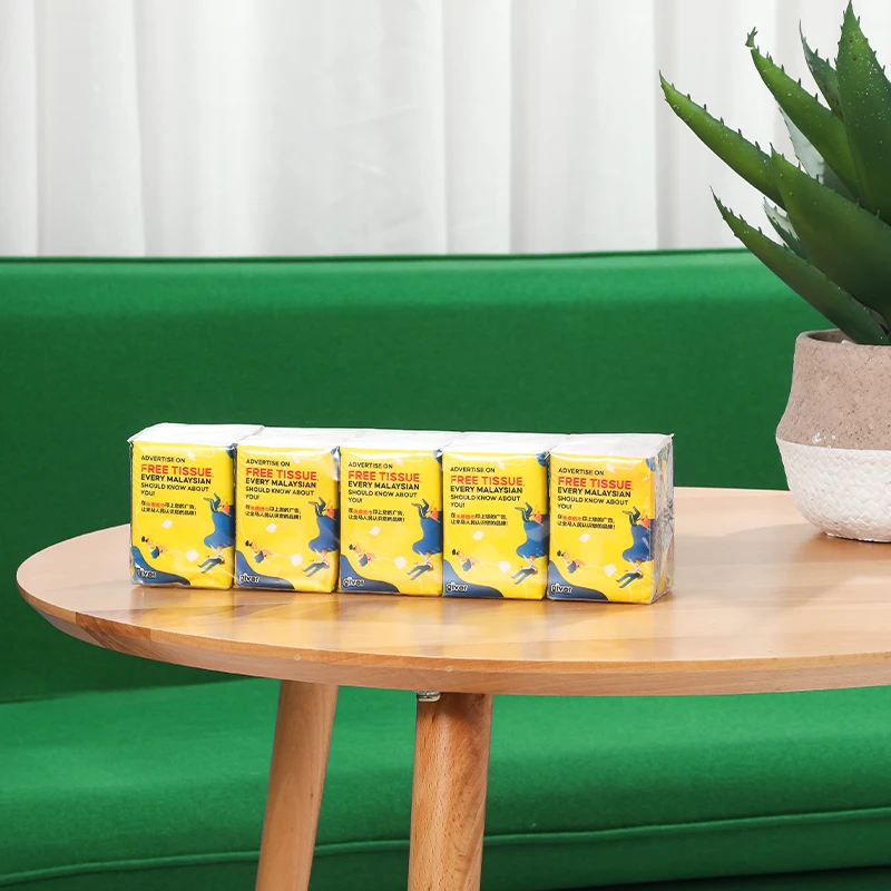 Wholesale Factory Direct White Facial Tissue Pocket For Daily Use pocket tissue paper pack