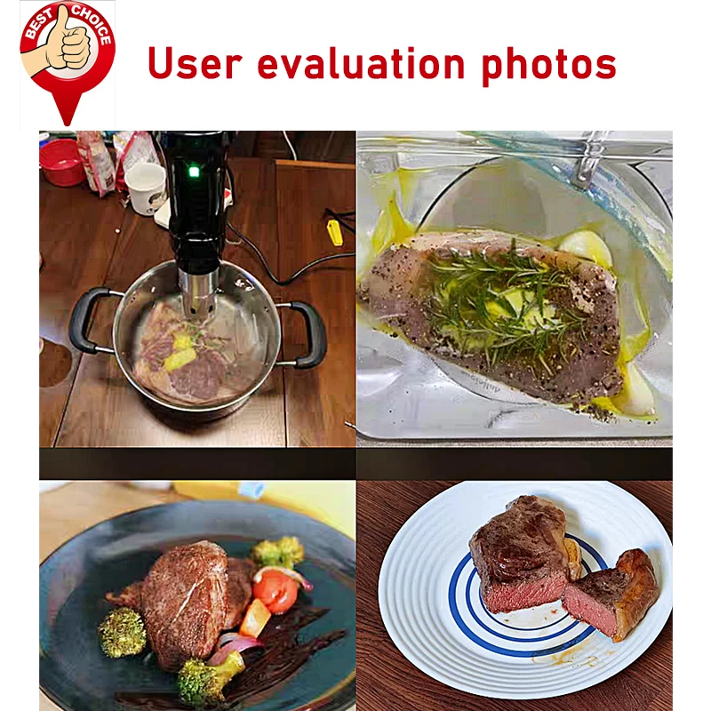 Водостойкая Профессиональная кухонная плита sous vide для домашнего