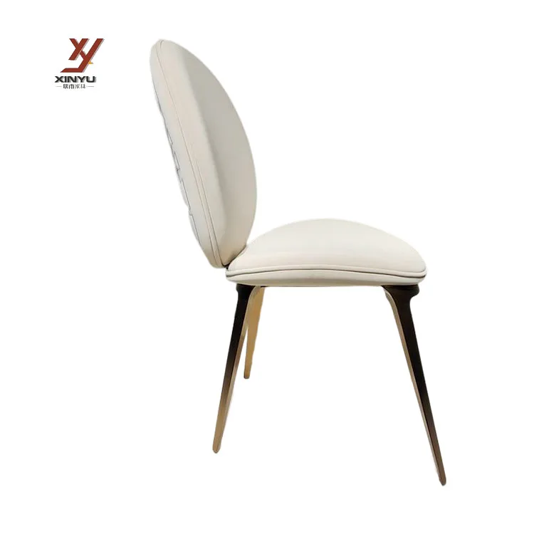 Professional Manufacturer Restaurant Chairs Modern Luxury Nordic Upholstered Restaurant Dining Chair