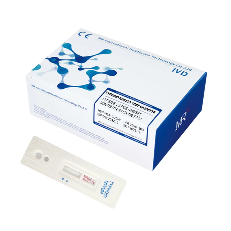 Salmonella typhoid Ag test kit,typhoid antibody rapid test S.Typhi