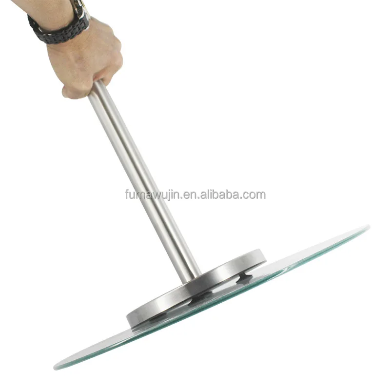 Stable Suction Cups Kitchen Tissue Holder Kitchen Paper Roll Holder Standing Toilet Paper Dispenser