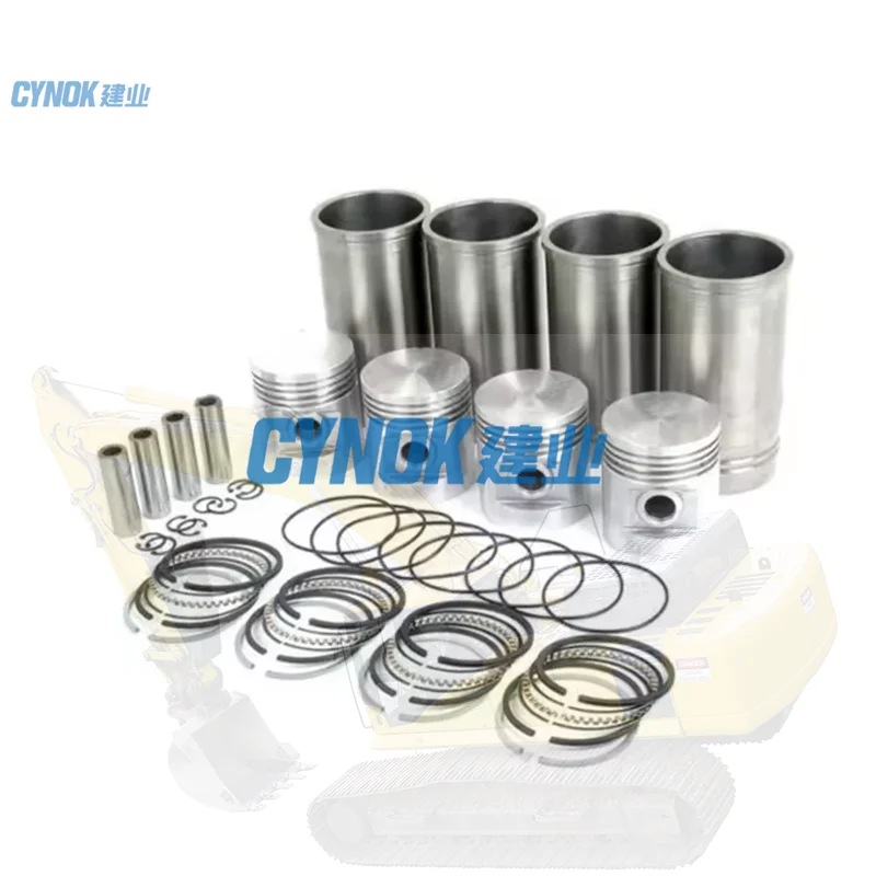 Crawler excavator 3066 3304 3306 C4.4 C6.4 C6.6 C7 C9 C10 C13 C15 C18 Engine Repair Kit Overhaul Gasket Liner Kit For CAT