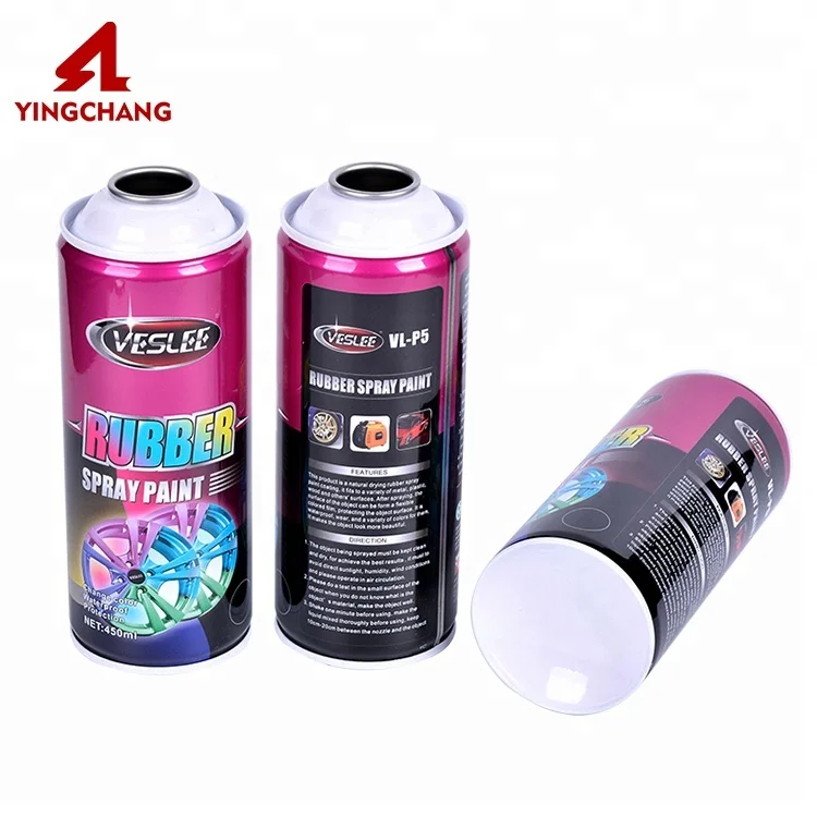 2023 Manufacturer factory pepper tin aerosol can graffiti empty spray paint can tinplate metal can