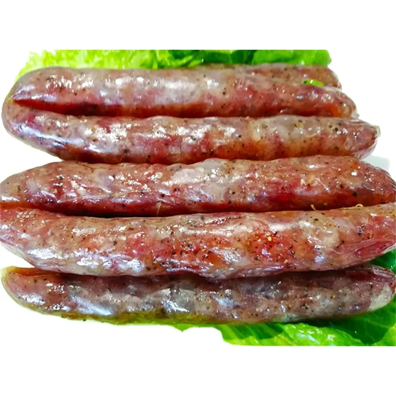 Delicious Food Not To Be Missed  Black Pepper Pork Sausage For Eat With High Quality
