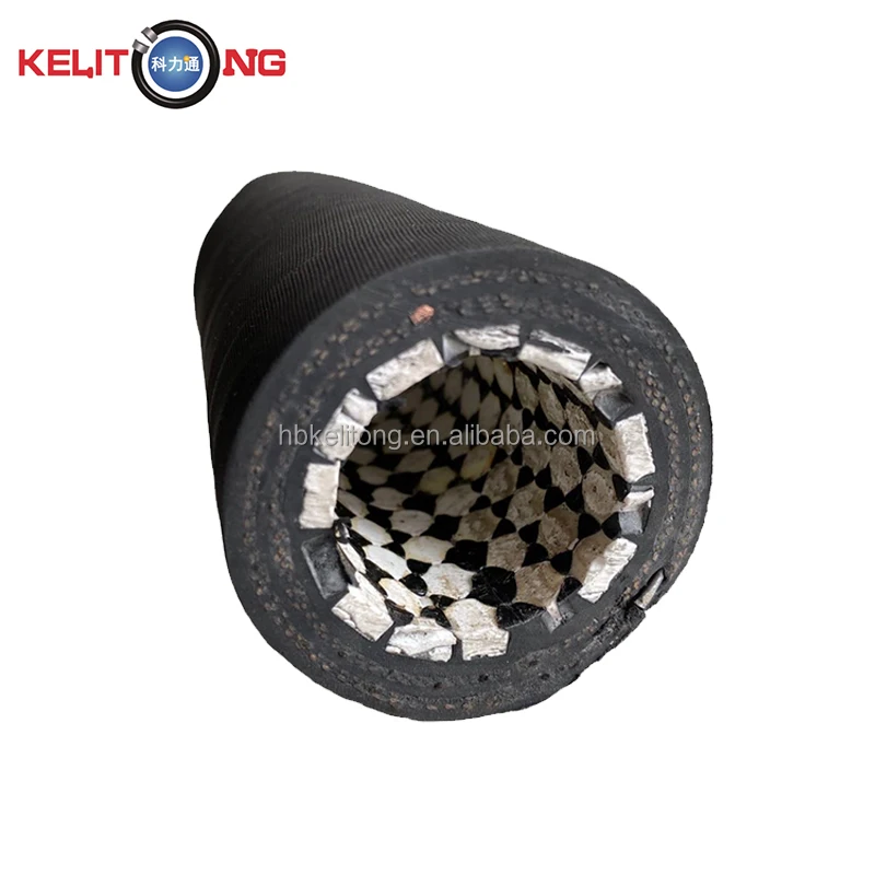 95% alumina ceramic lined wear resistant rubber hose EPDM rubber hose with ceramic