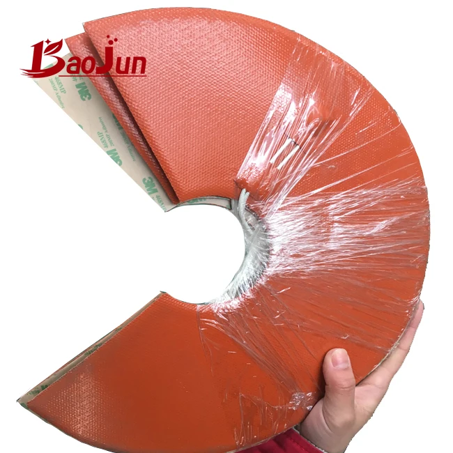 Electric Silicone Rubber Heating Band 12V Heat Plate with Plug Heater