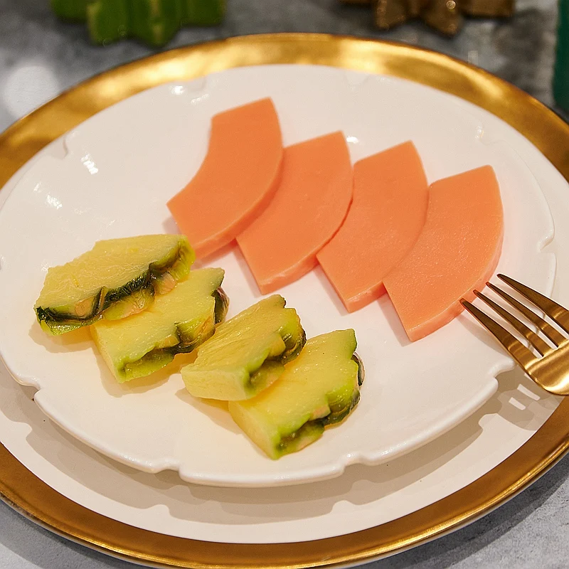 Decorative Lifelike Realistic Fake fruits artificial fruits and vegetables for Home Kitchen Party Supermarket Decor