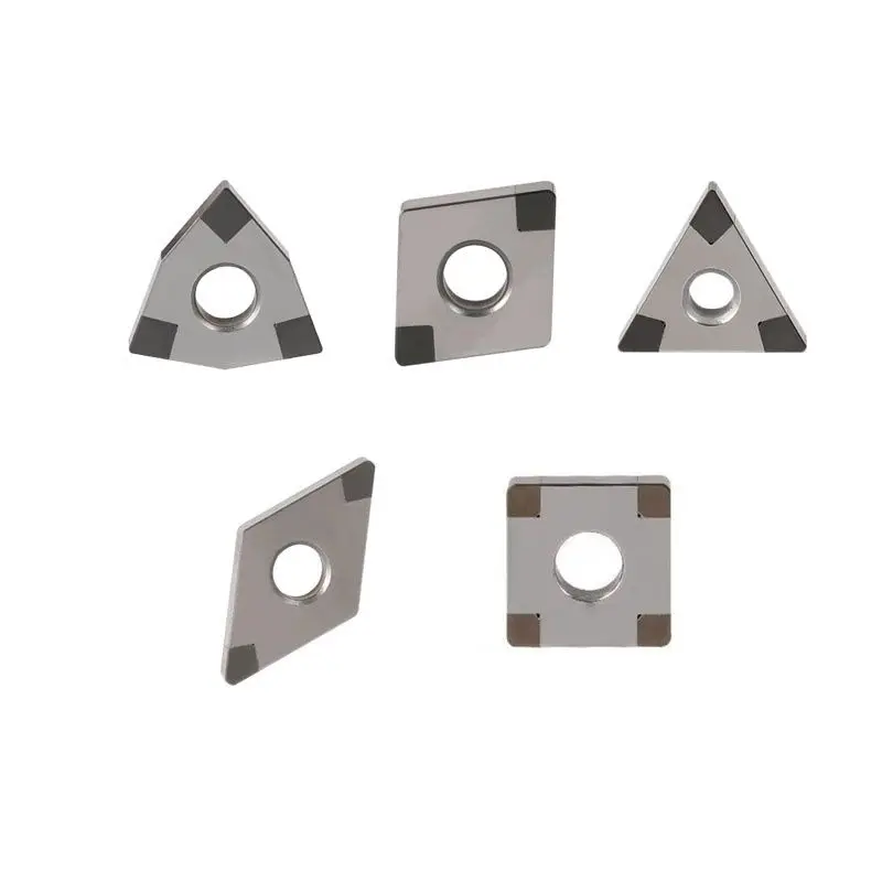 Diamond Insert PCD CBN CNC Lathe Turning Tool Insert for Aluminum Turning Parts Accessories