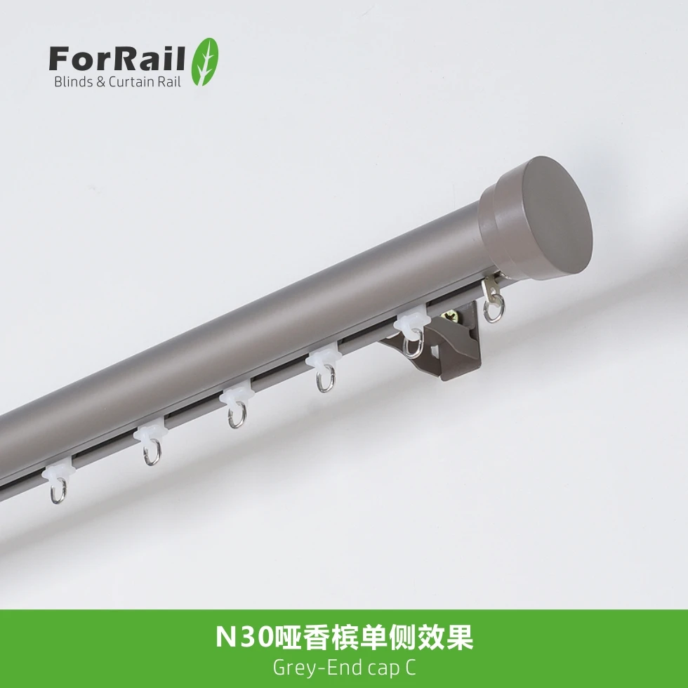 Hot sale high end polished metal rod pipe decorative curtain rods & forrail