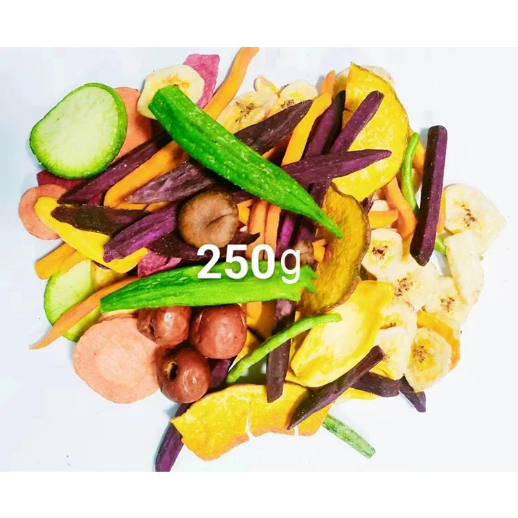 Wholesale Snacks Healthy Food Vacuum Dehydrated Mixed Dried Fruits And Vegetables Dried Vegetables And Fruit