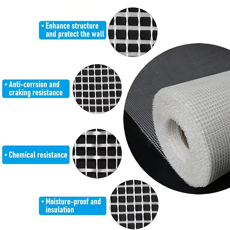 Lowes Price Reinforced Glass Fiber Fabric Fiberglass Woven Roving Mesh Cloth