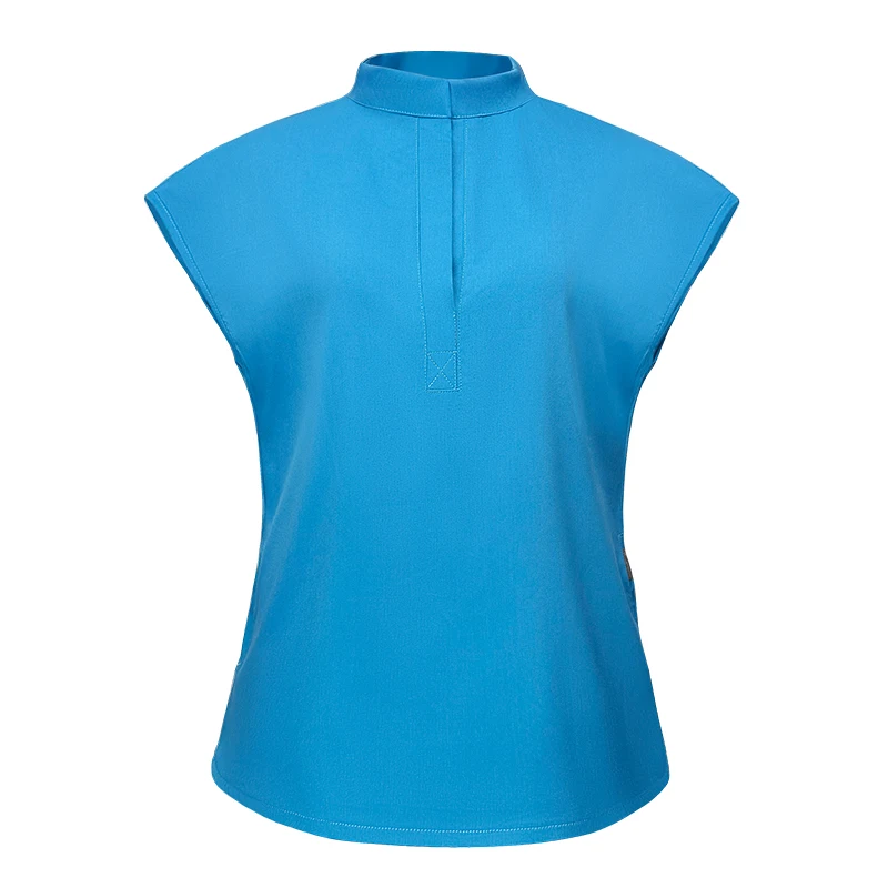 Ramp Mandarin Neck Flare Pants Women Nursing Surgical Suits Scrub Sets Stylish Fashionable TRS Stretchy Gradient 2024 Waterproof