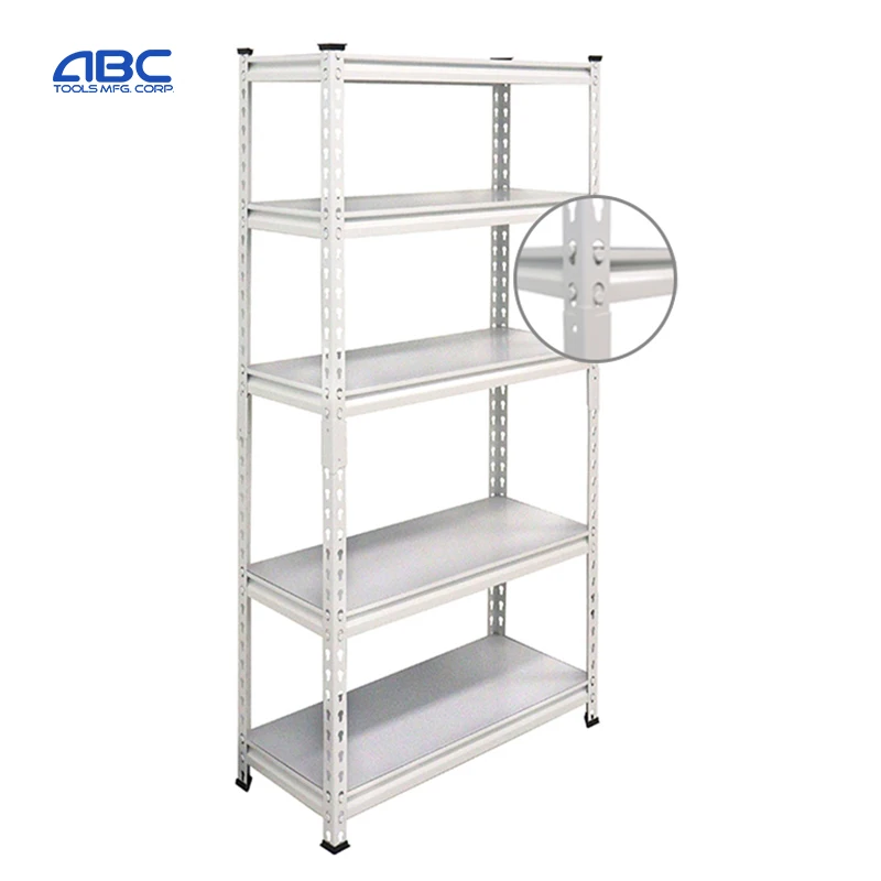 5 layer laminated wood boltless shelves new metal boltless home storage shelving rack