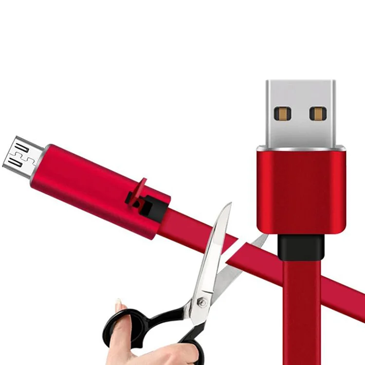 1.5m Double End Recycling Renewable USB Charging Cable  8pin Micro USB C repairable usb cable for Android Phone