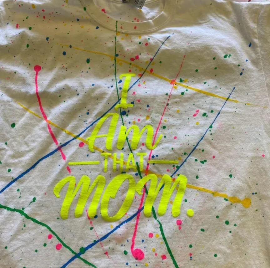 USA size 100% Organic Hot Selling Cheap Custom Splash Ink Graffiti Personalized Men Stylish T Shirt Paint Splatter T Shirt