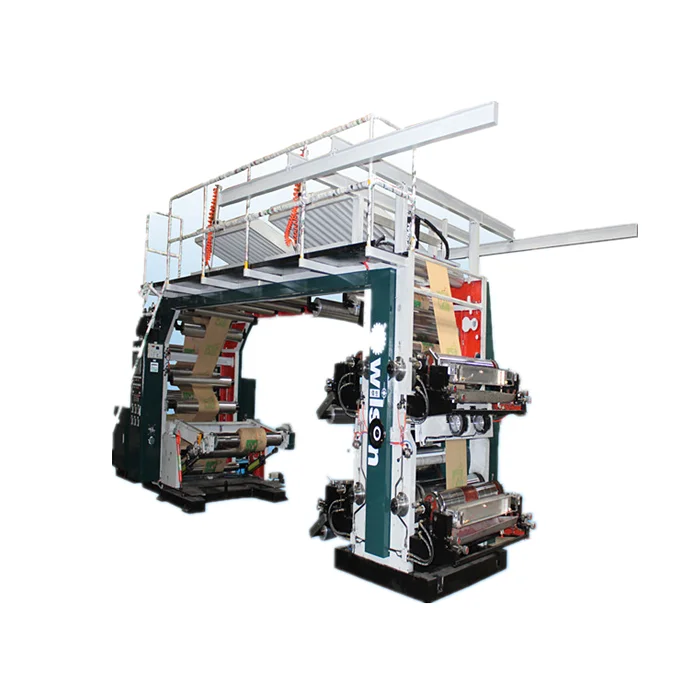 
Chinese food plastic packaging film ink printing machine 