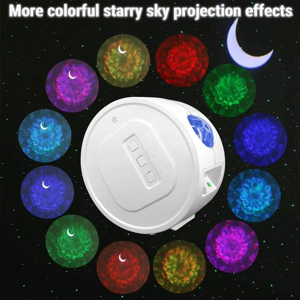 Make Atmosphere Smart Star Projector For Home Theater Galaxy Star Night Light Projector