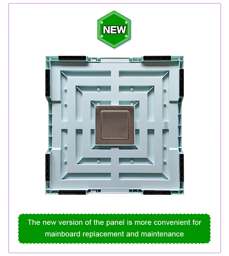 paneles arreglos para de pantalla pista led de baile magnetic 3d les madera pixeles