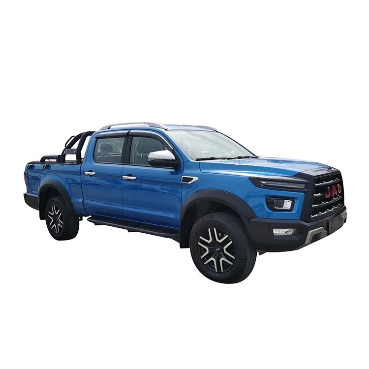 blue JAC T9 Pick up Truck 4x4 Diesel Affordable car
