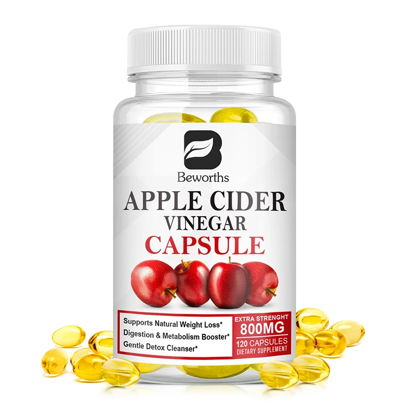 Beworths 120pcs Apple Cider Vinegar Slimming Fat burning Capsules keto Gummies