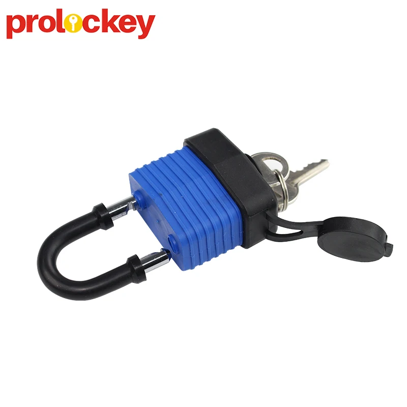 Customizable ABS Shell Color Rubber Cover Waterproof Laminated Safety Padlock