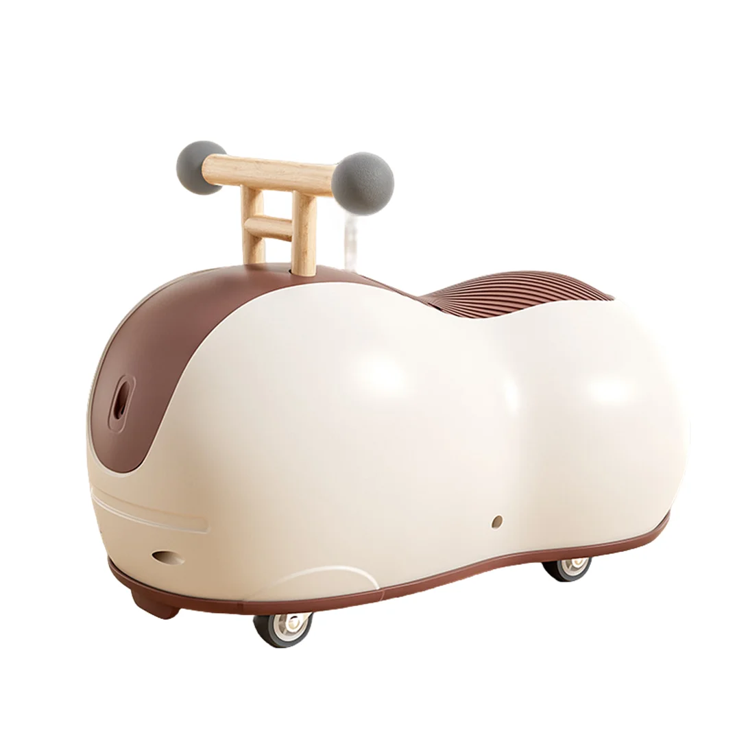 Universal wheel twister car for children 1 to 3 years old, boy and girl baby can ride the human anti-rollover toy scooter