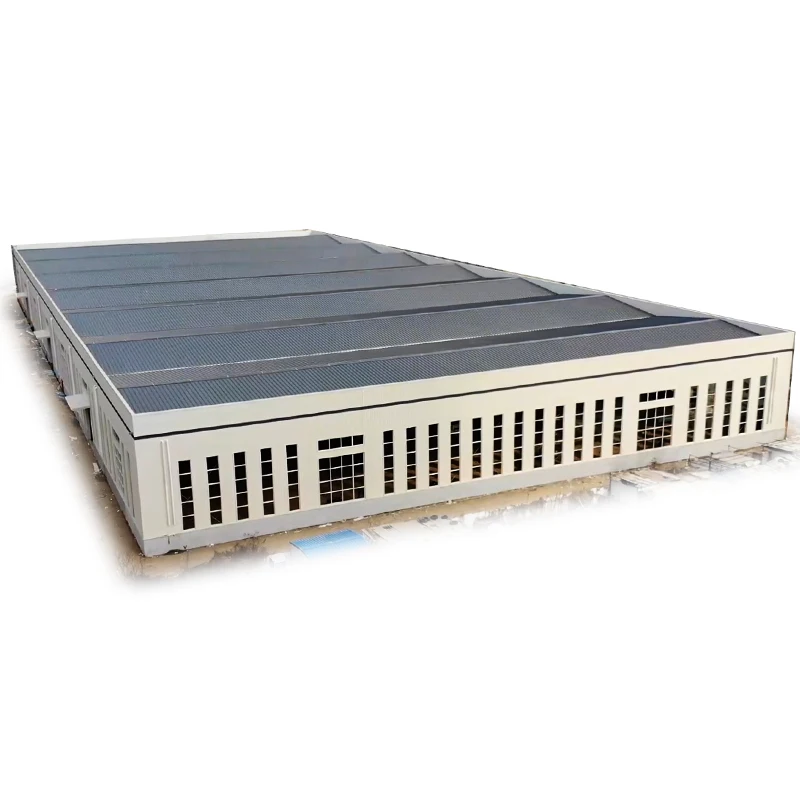 Low Cost Prefabricated Steel Structure Warehouse Workshop Hangar Shed Building